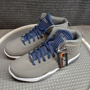 Fubu Sintetico Men Mid Athletic Basketball Sneakers Gray